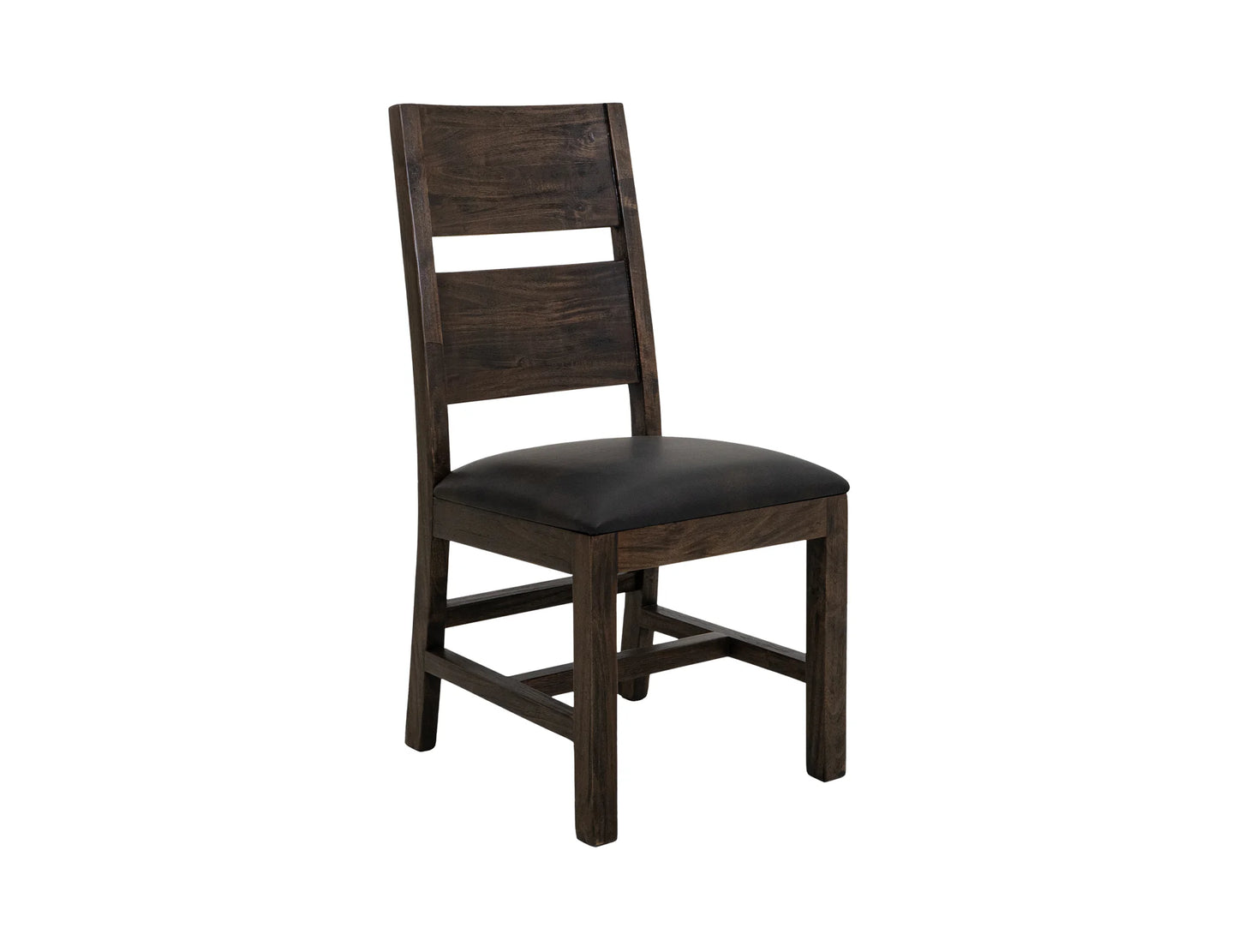 Dark Teak - Chair (Set of 2) - Oil Black