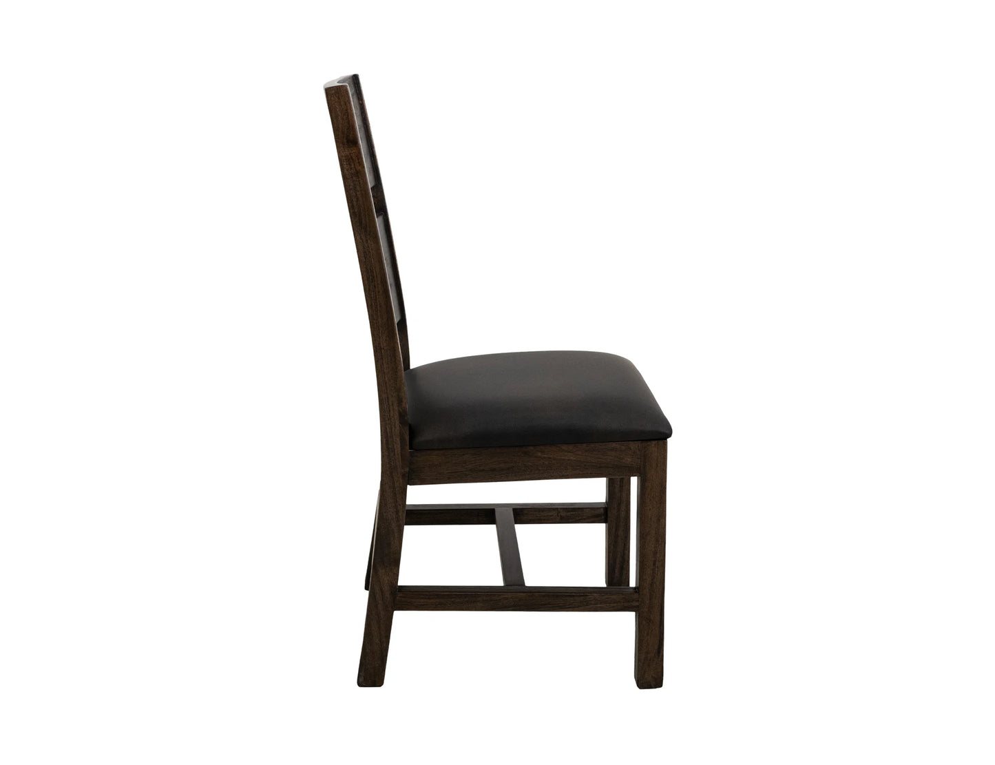 Dark Teak - Chair (Set of 2) - Oil Black