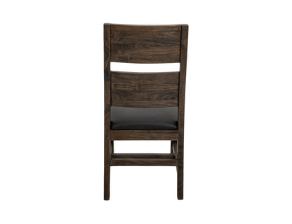 Dark Teak - Chair (Set of 2) - Oil Black