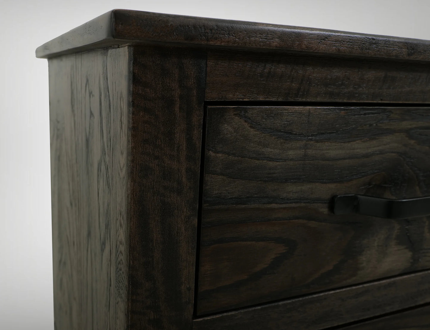 Dark Teak - Chest - Oil Black