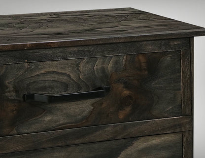 Dark Teak - Chest - Oil Black