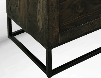 Dark Teak - Chest - Oil Black