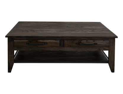 Dark Teak - Cocktail Table - Oil Black