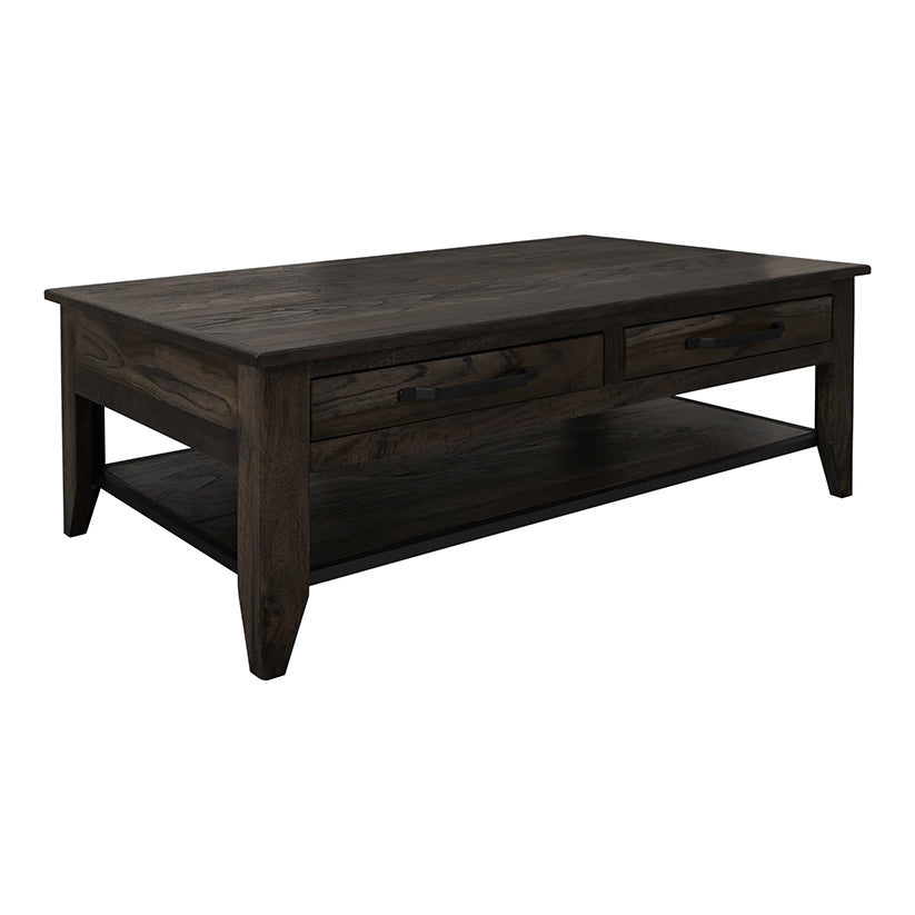 Dark Teak - Cocktail Table - Oil Black