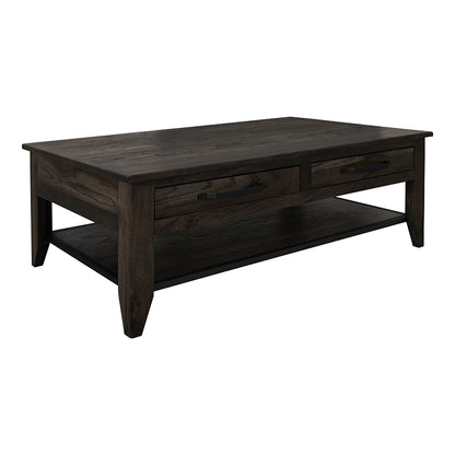 Dark Teak - Cocktail Table - Oil Black
