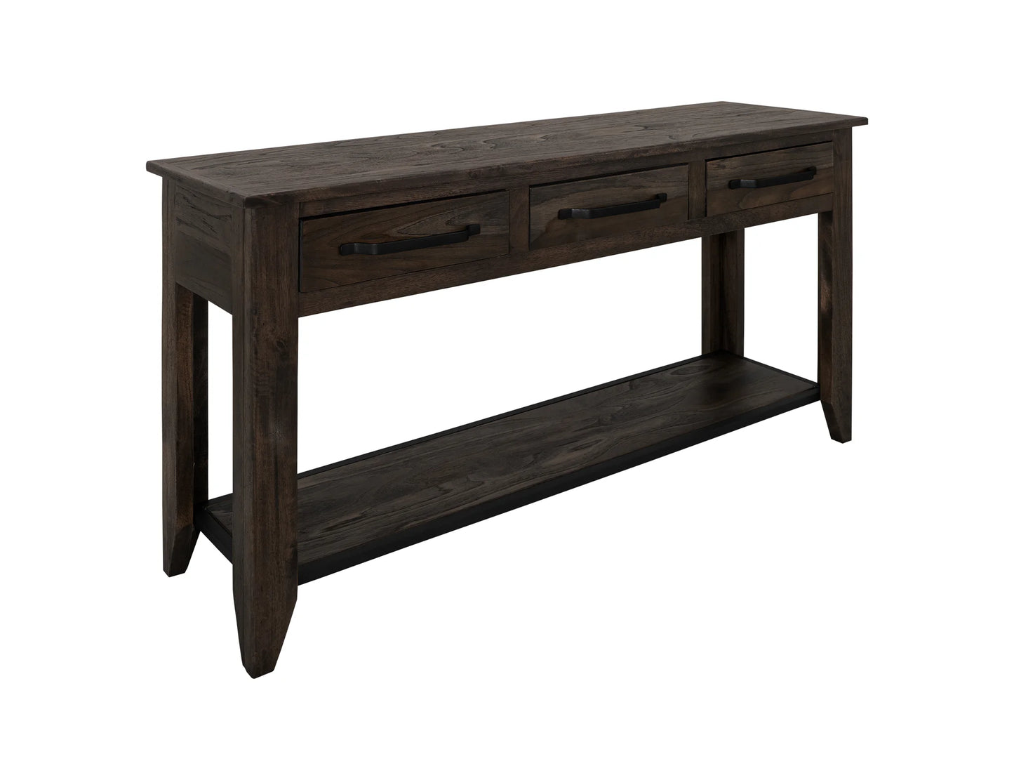 Dark Teak - Sofa Table - Oil Black