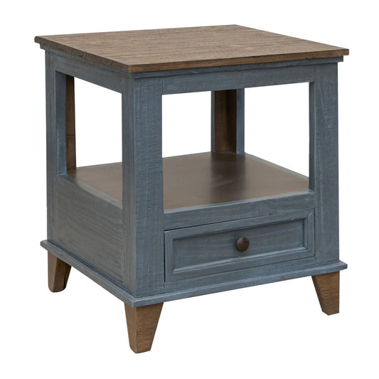 Toscana - End Table - Deep Blue