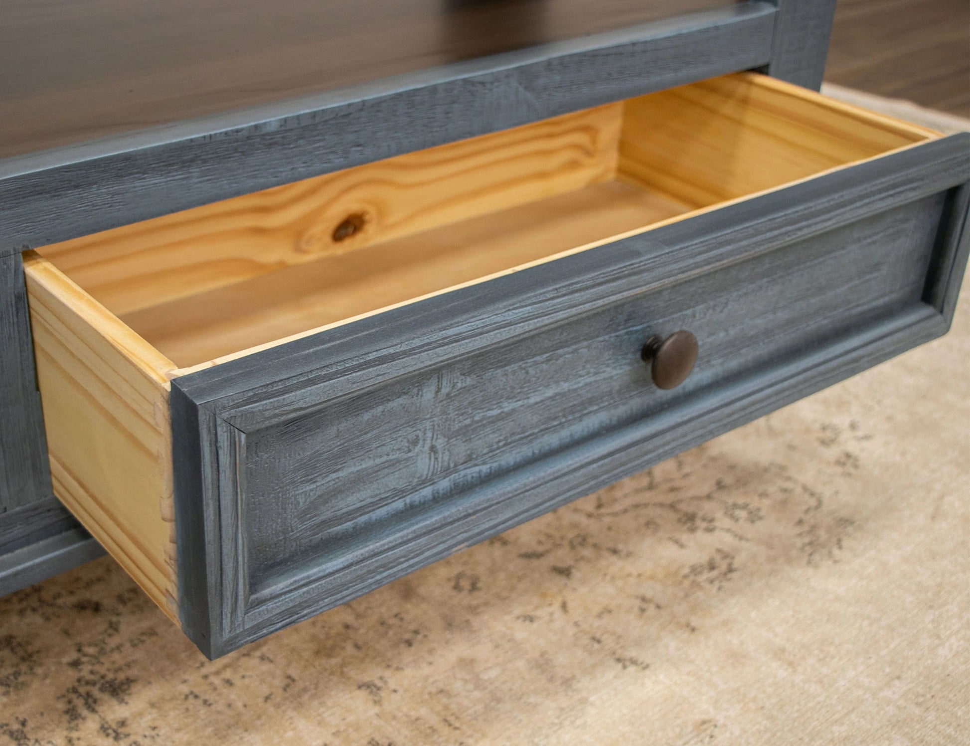 Toscana - Sofa Table - Deep Blue