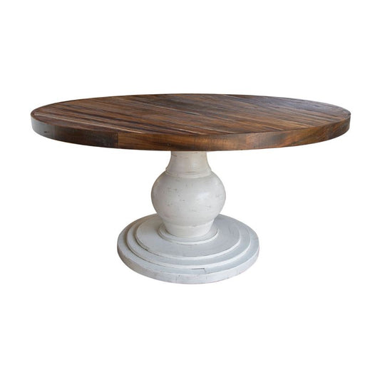 Rock Valley - Dining Table Round - Dark Brown