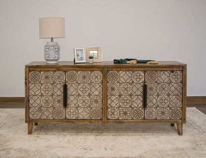 Talavera - Console - Walnut Brown