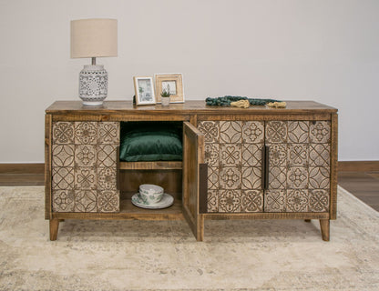 Talavera - Console - Walnut Brown