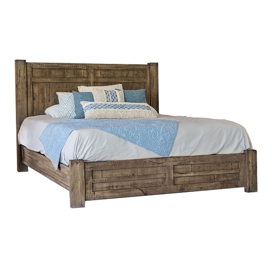 Cozumel - Bed Queen - Light Brown