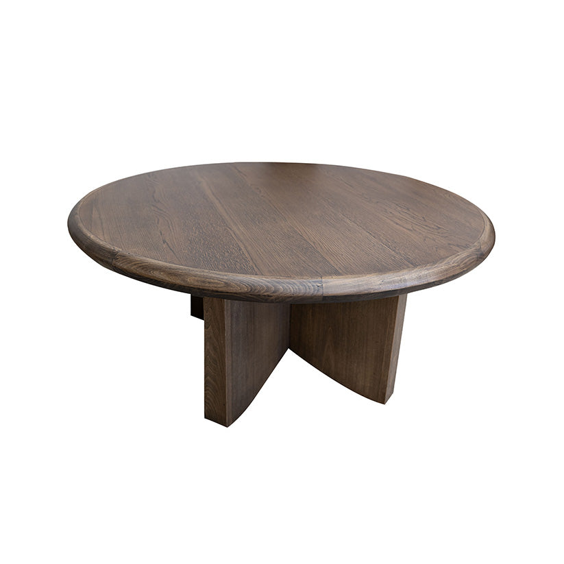 Novus Lodge - Round Cocktail Table - Dark Brown