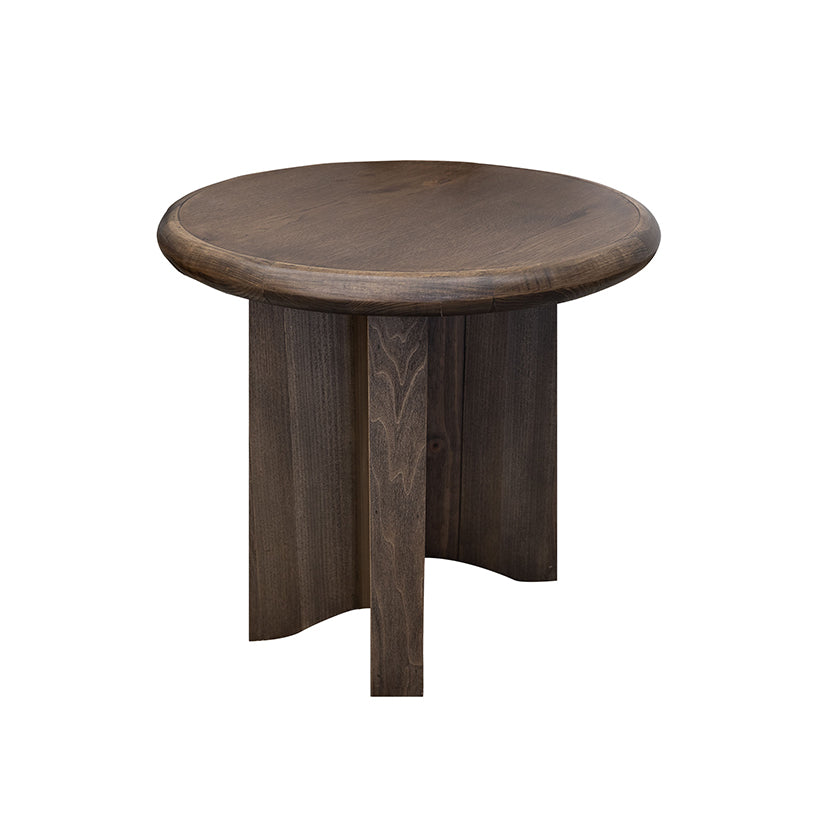 Novus Lodge - Round End Table - Dark Brown