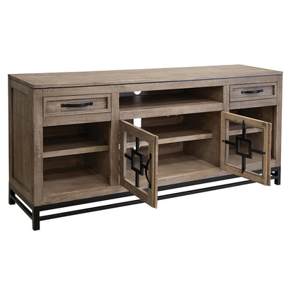 Blacksmith - TV Stand - Truffle Brown / Oil Black