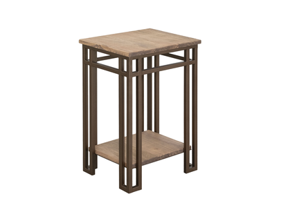 Limestone - Chairside Table - Brown