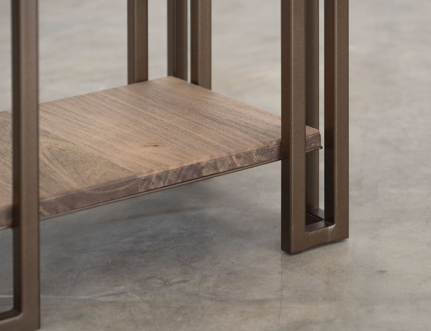 Limestone - Chairside Table - Brown