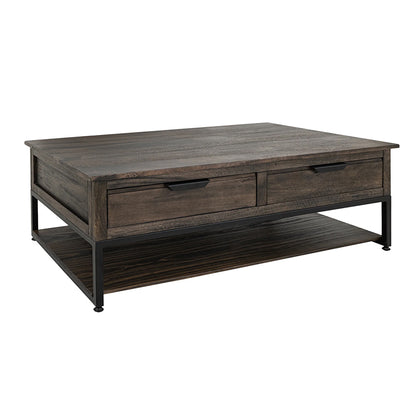 Dark Mita - Cocktail Table - Cedar Brown