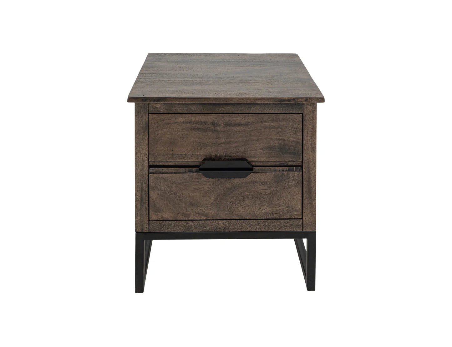 Dark Mita - End Table - Cedar Brown