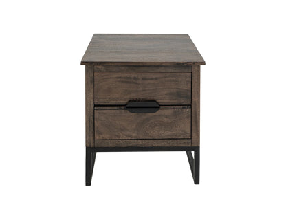Dark Mita - End Table - Cedar Brown