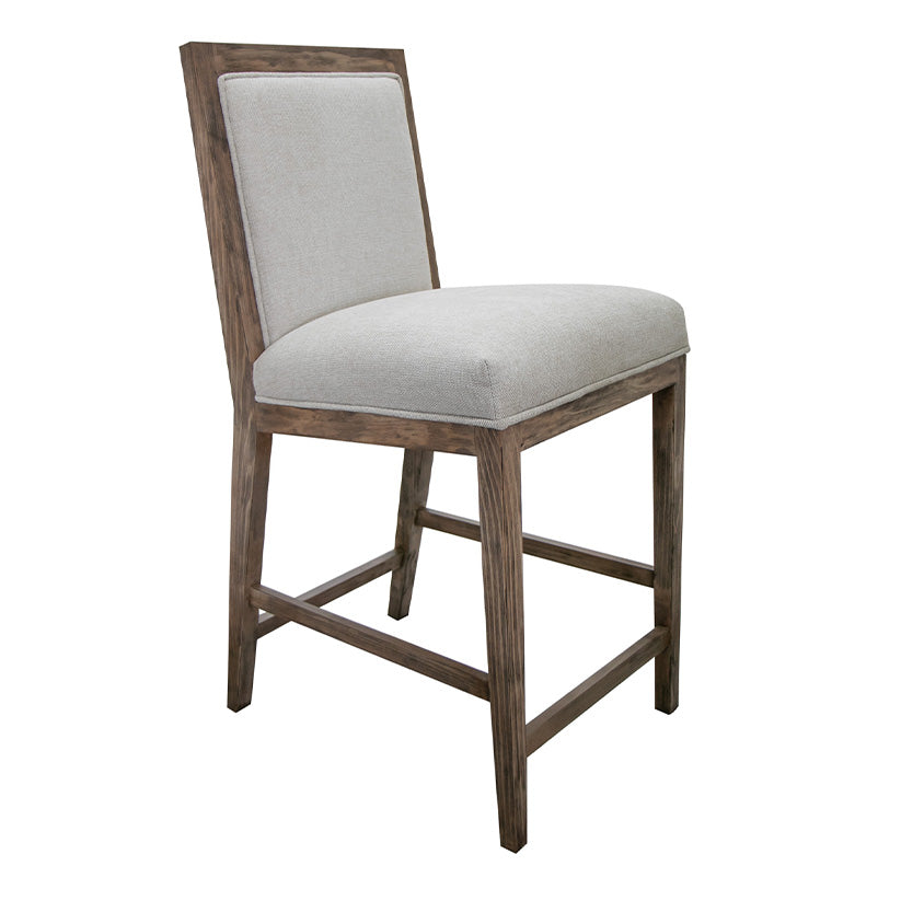 Sahara - Barstool (Set of 2) - Brown / Ivory