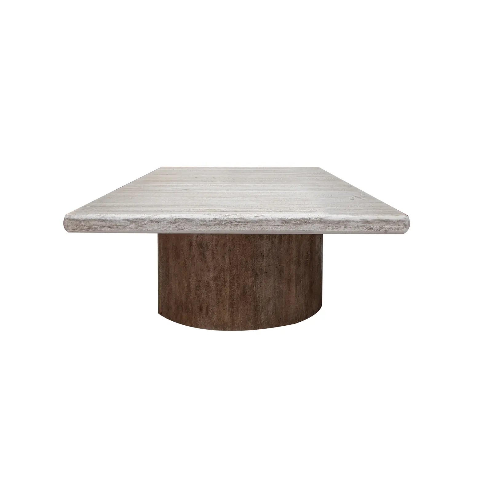 Sahara - Square Cocktail Table - Light Cream / Brown Caramel