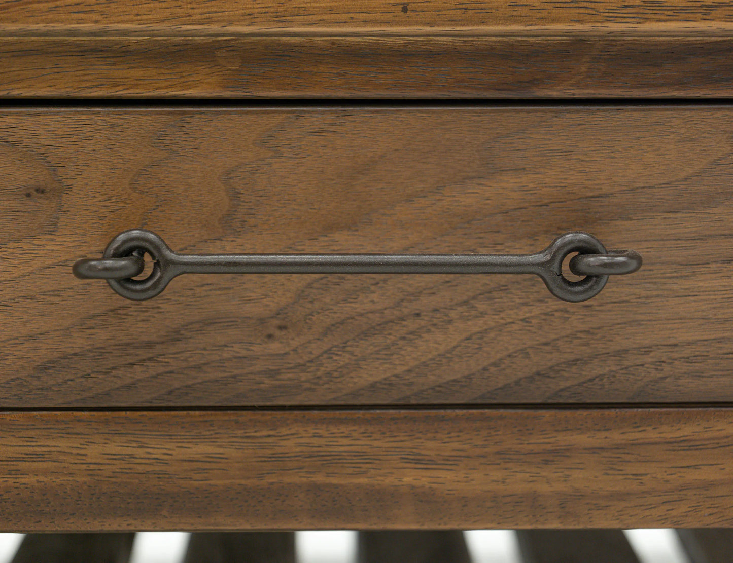 Walnut - 1 Drawer End Table - Walnut Brown