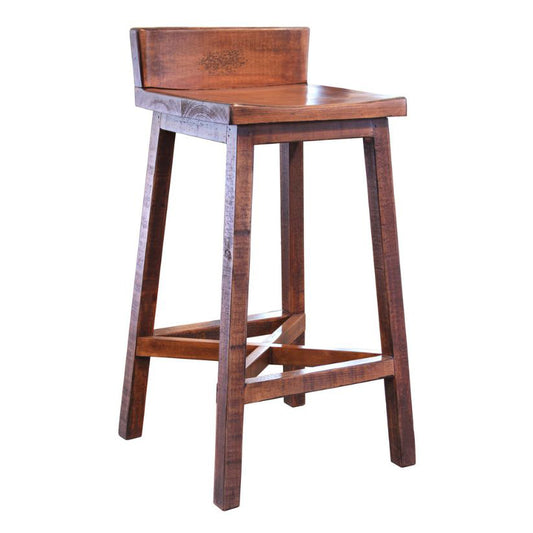 Pueblo - 30" Stool - Dep Brown