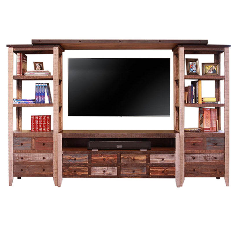 Antique Multicolor - Wall Unit - Light Brown