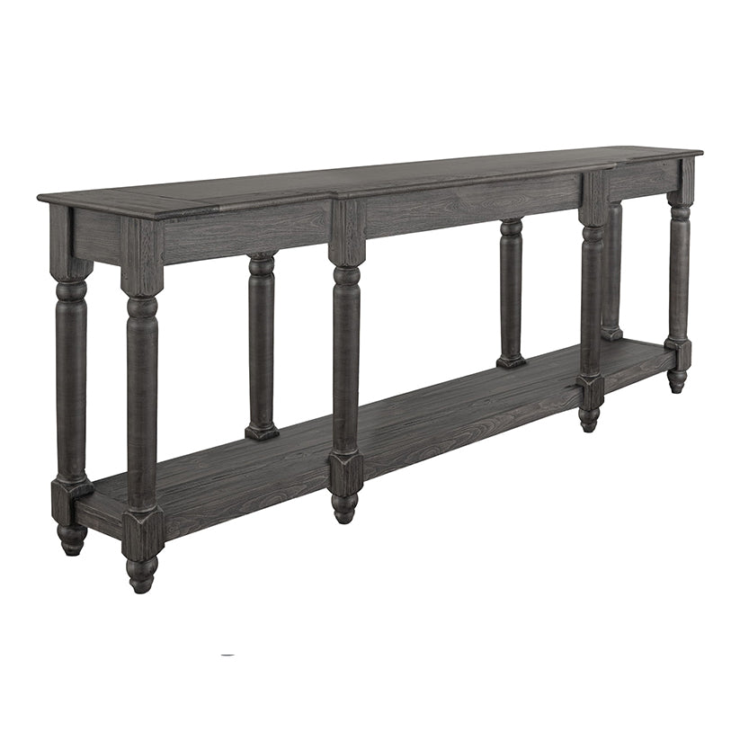 Tiffany - 94.5" Sofa Table - Black