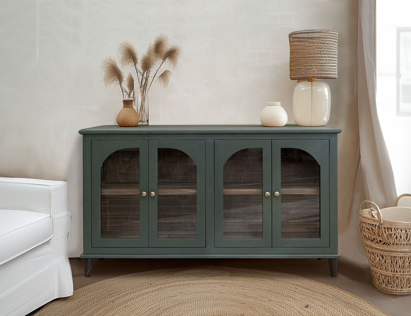 Genova - Console - Forest Green