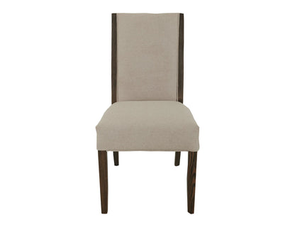 Black Verona - Upholstered Chair (Set of 2) - Ivory