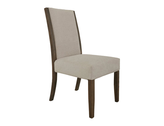 Black Verona - Upholstered Chair (Set of 2) - Ivory