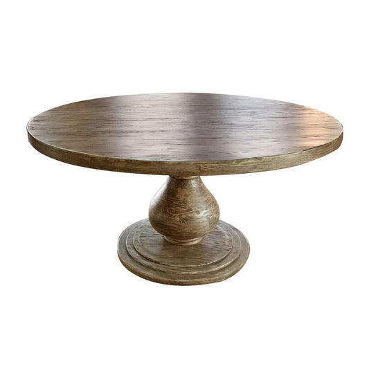 Bonanza - Round Dining Pine Table - Light Brown