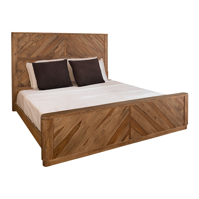 Balam - King Bed - Light Brown