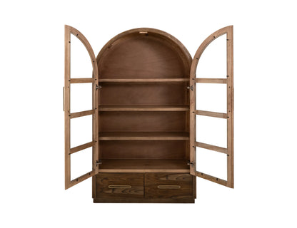 Balam - Cabinet - Almond / Barrel Brown