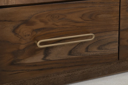 Balam - Cabinet - Almond / Barrel Brown