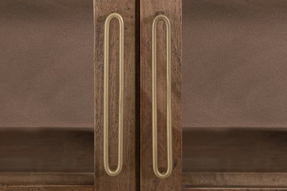 Balam - Cabinet - Almond / Barrel Brown