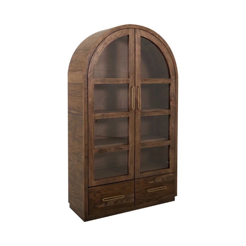 Balam - Cabinet - Almond / Barrel Brown