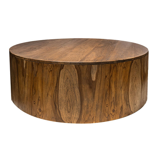 Balam - Cocktail Table - Almond / Barrel Brown