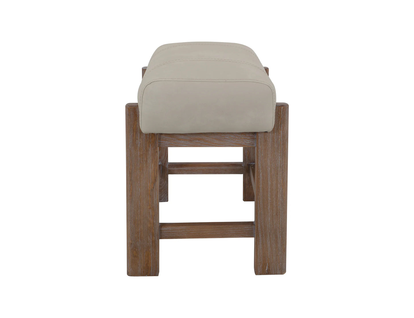 White Balam - Stool - Ivory Gray