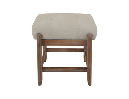 White Balam - Stool - Ivory Gray