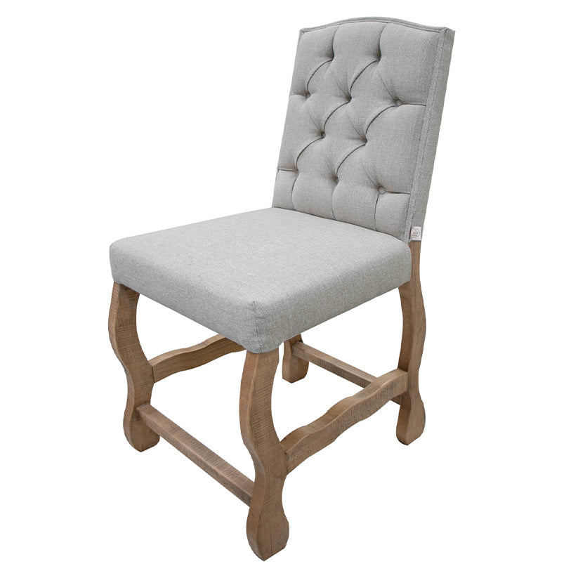 Marquez - Upholstered Stool - Two Tone Light Brown