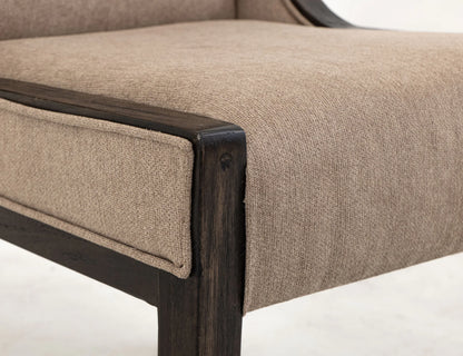 Black Balam - Upholstered Chair (Set of 2) - Oil Black / Light Brown