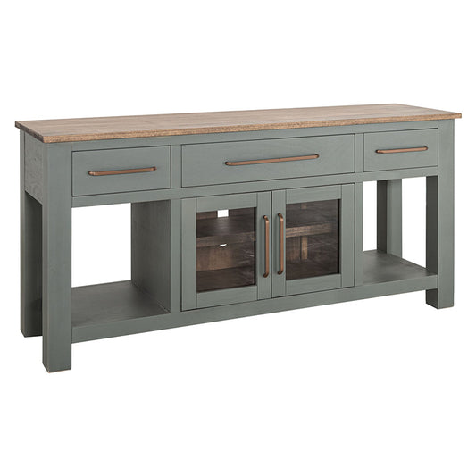 Alban - Console - Green / Brown