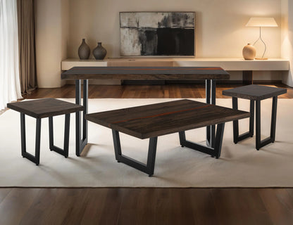 Raramuri - Chairside Table - Bramble Bush Brown