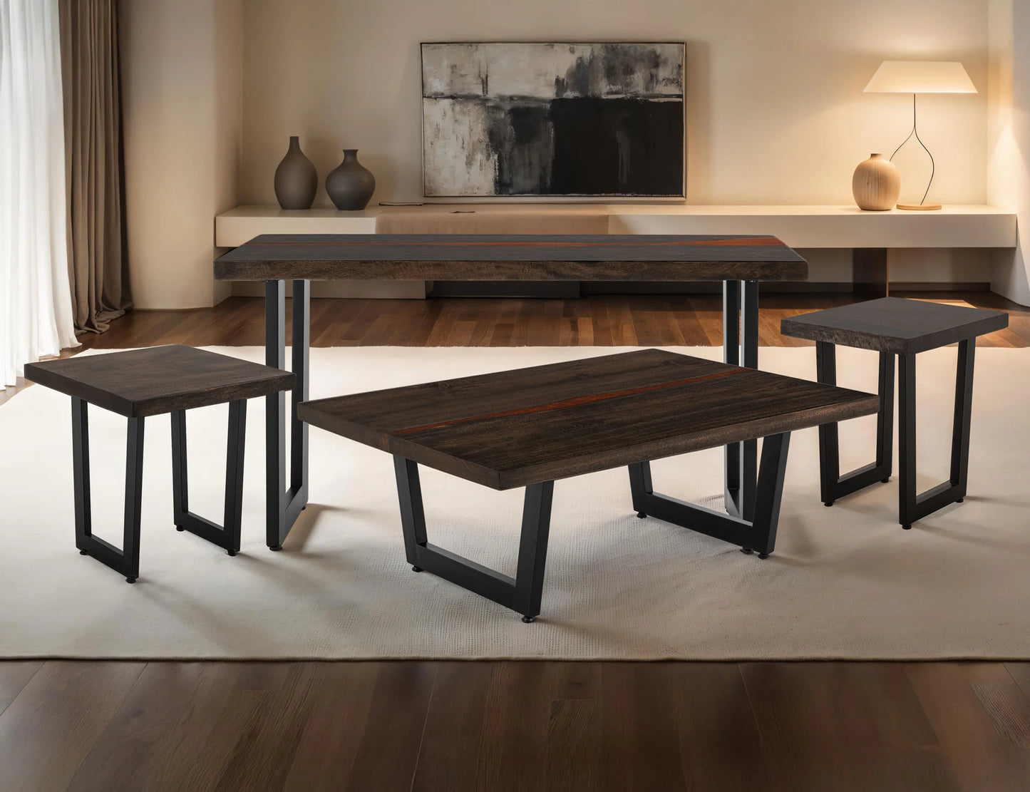 Raramuri - End Table - Bramble Bush Brown