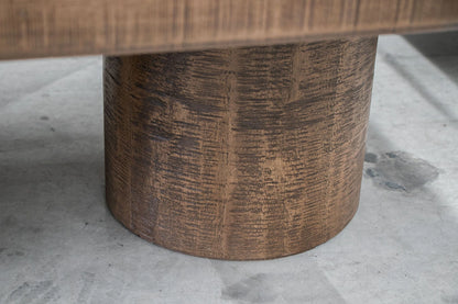 Suomi - End Table - Chocolate Brow