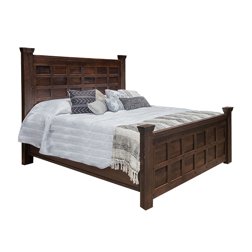 Mezcal - Queen Bed - Dark Brown