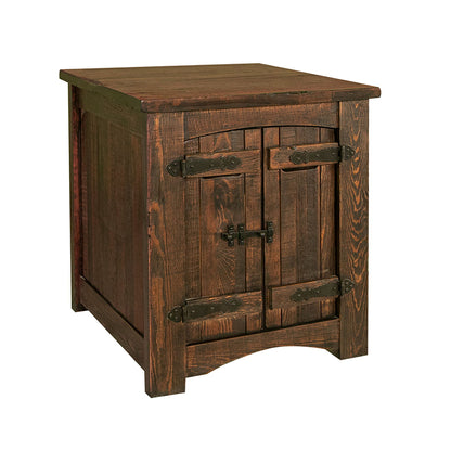 Mezcal - End Table - Deep Brown